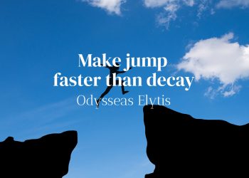 Make Jump faster than decay - Odysseas Elytis quote meaning